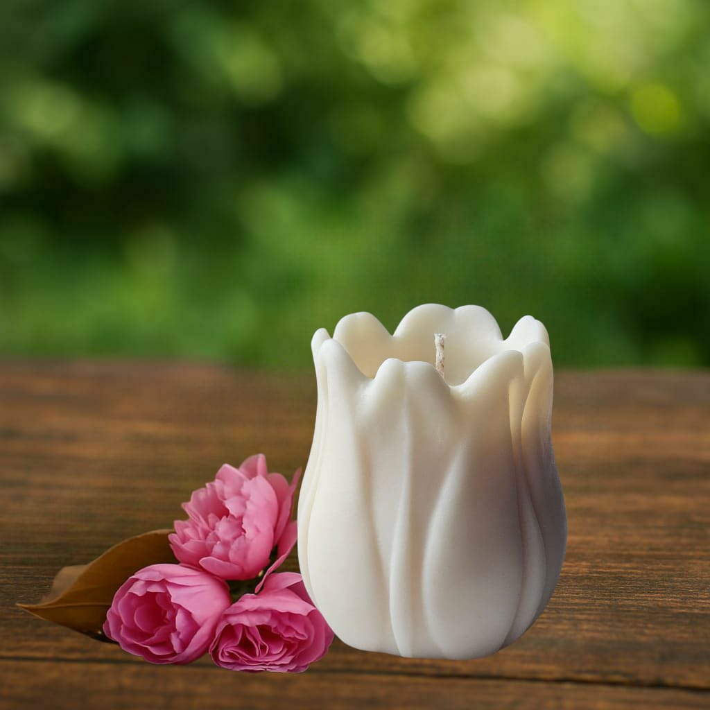 Sorcish lotus flower candle buy 1 get 1 free