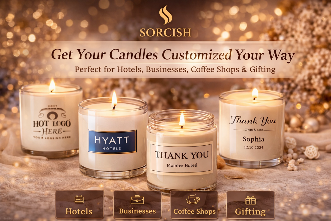 Which Brand Offers Customized Candle Gifts in India?