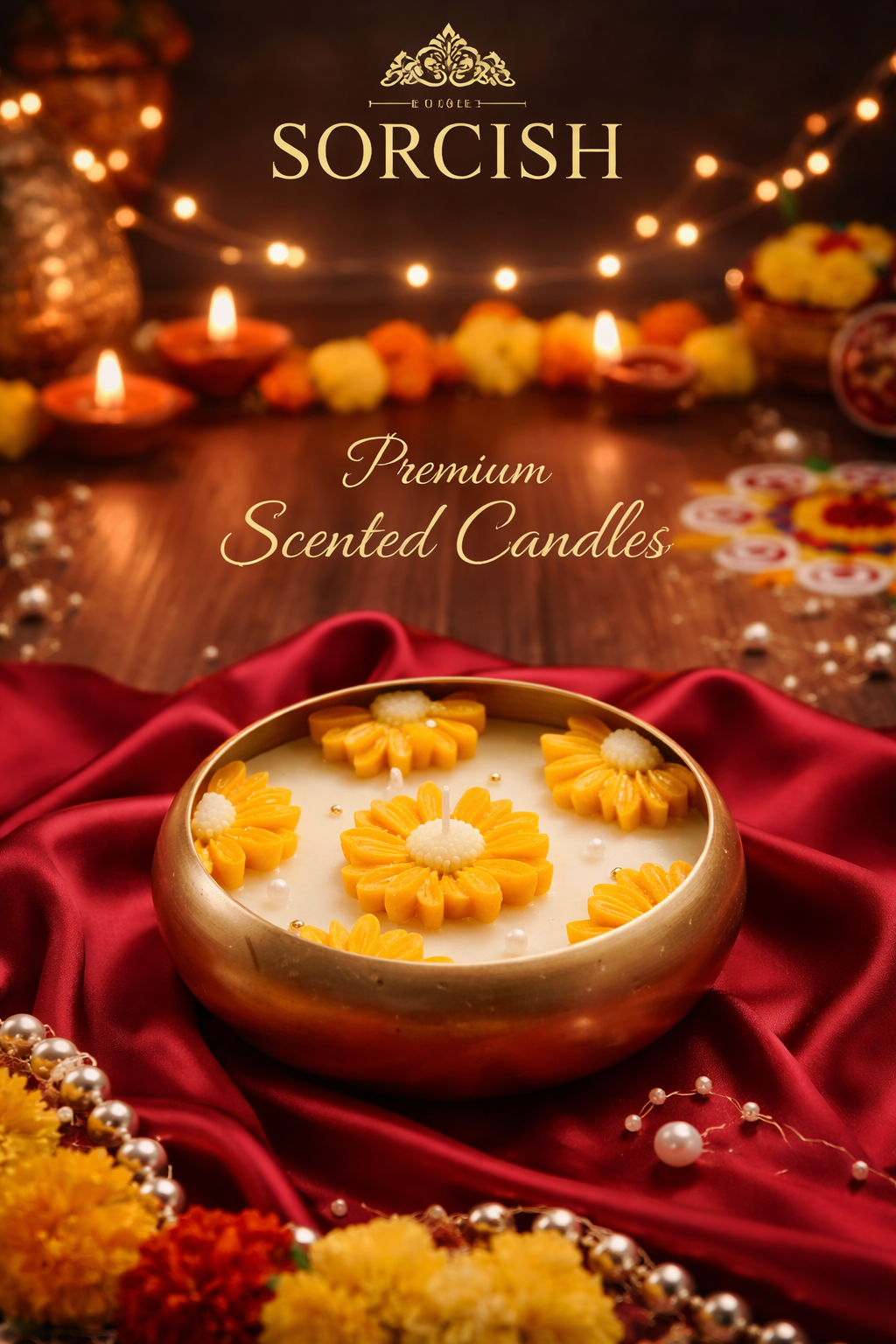 Where can I buy premium scented candles online in India?