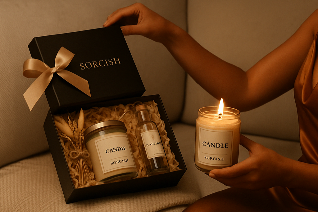 Luxury Diwali Corporate Gift Hampers | Custom Candle & Decor Gifts by Sorcish