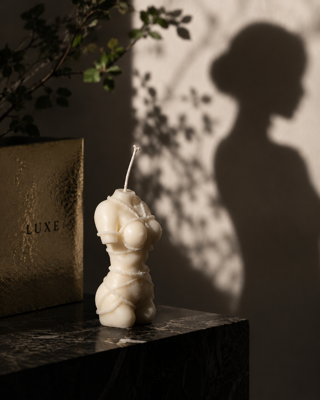 Sorcish Éternelle Muse Luxury Female Body Candle | Handmade Soy Wax Sculptural Candle