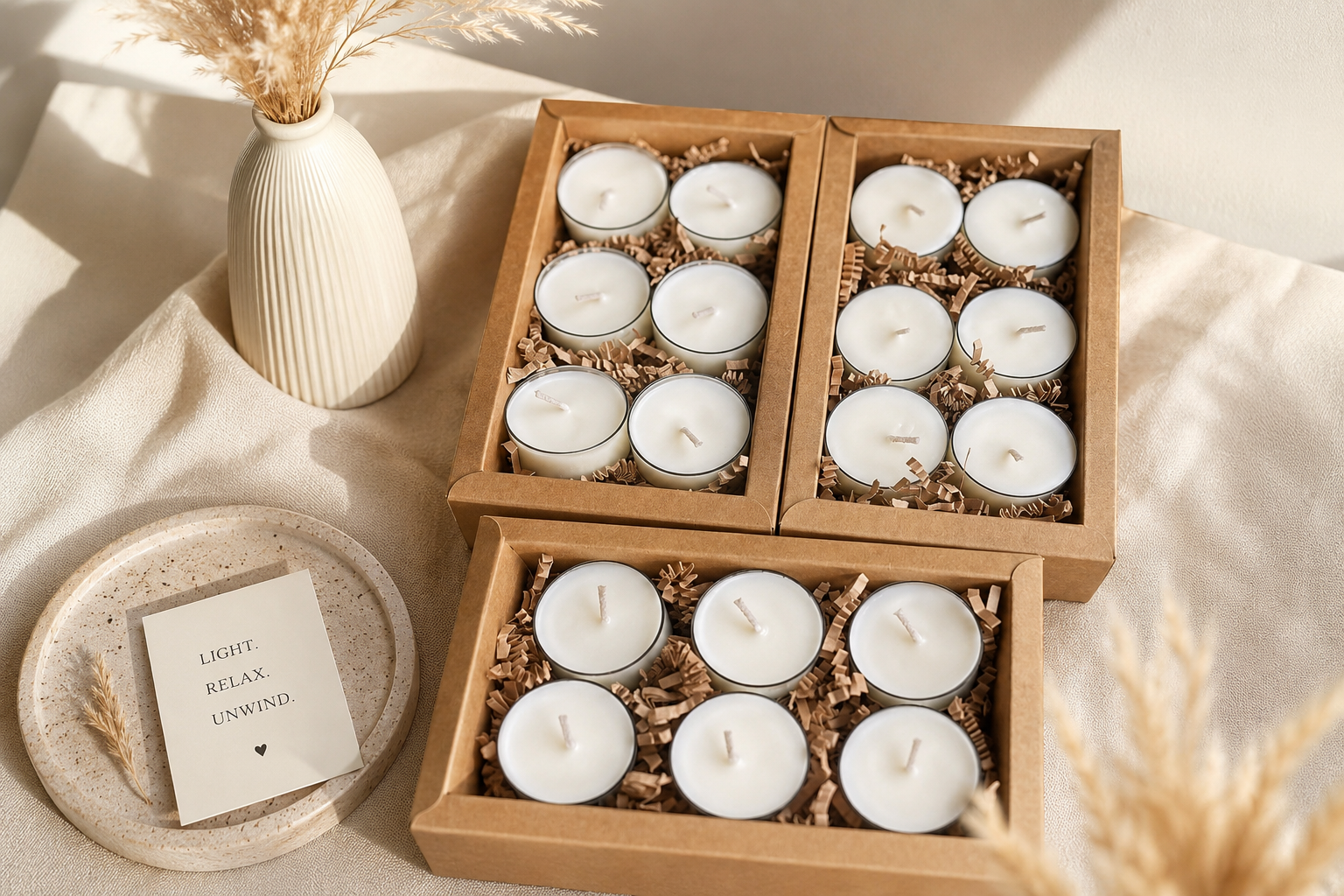 Short Glass Scented Candles