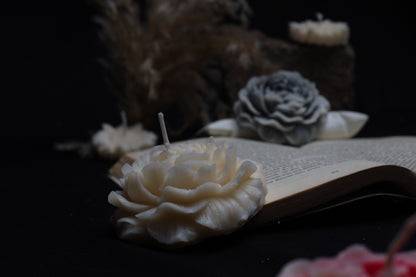 Luxury Flowers candle set of 6