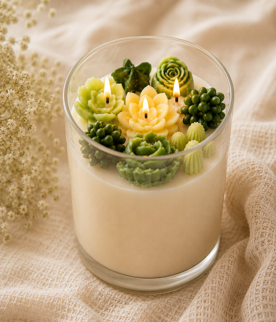 Mini Garden Scented Candle