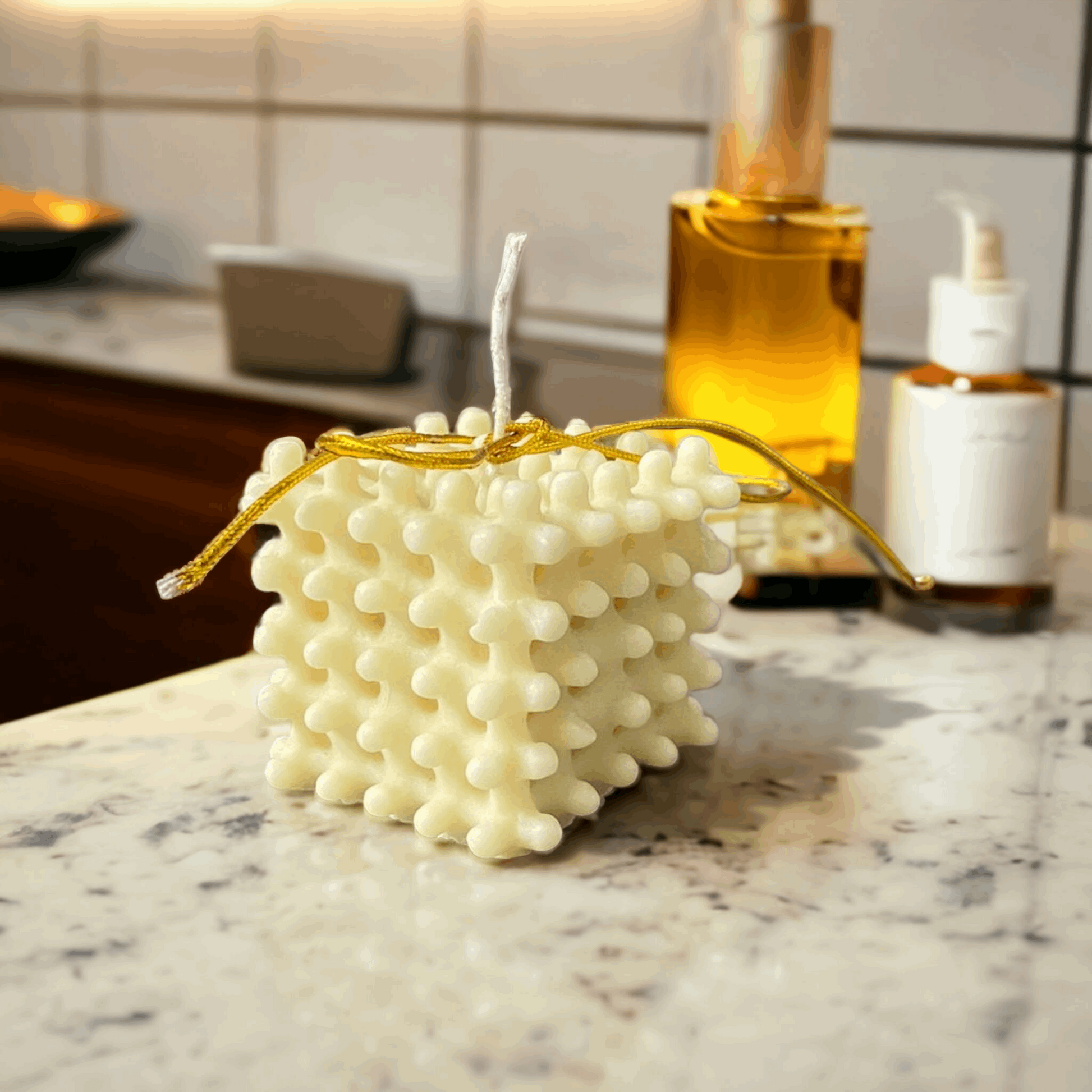 Sorcish Pop Square Candle