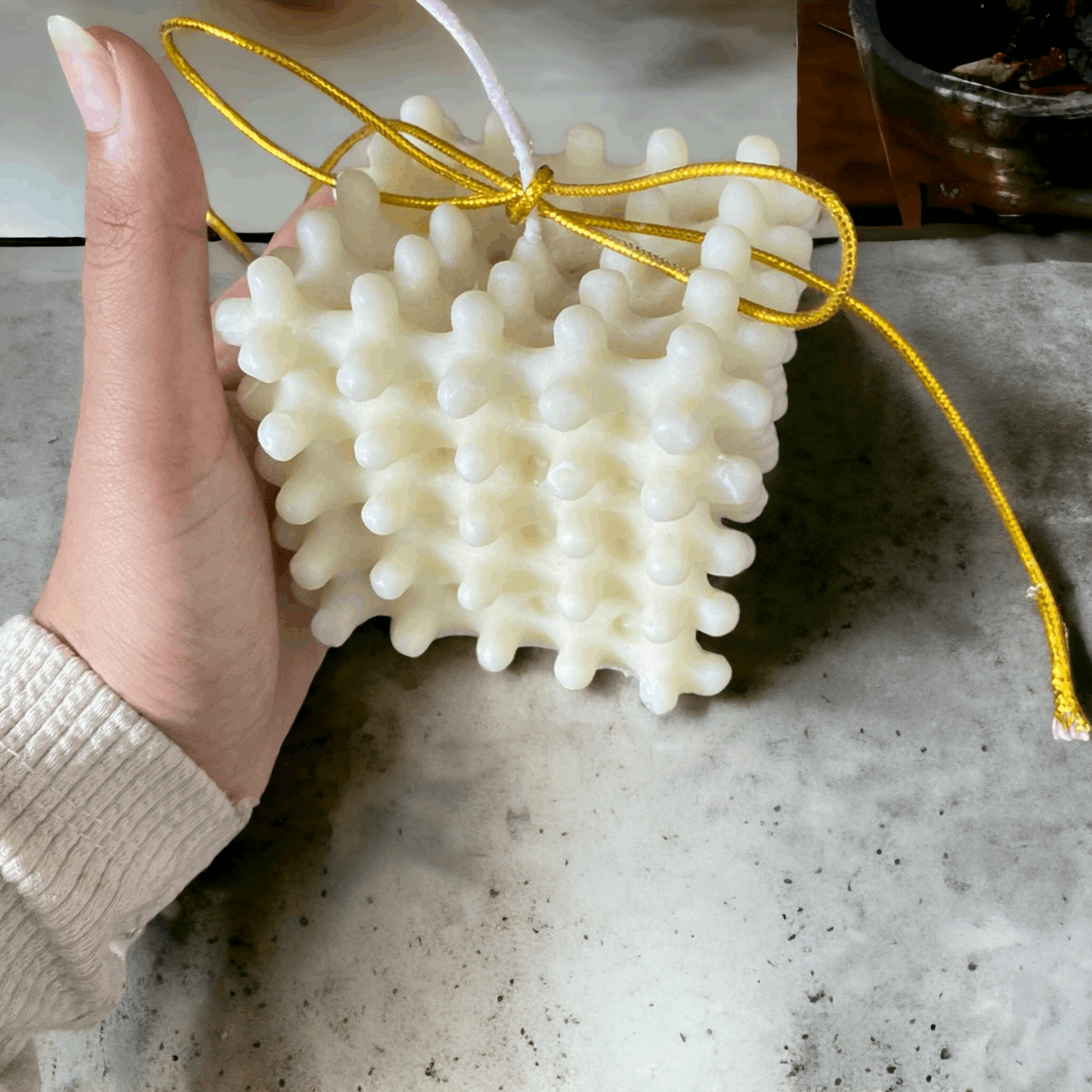 Sorcish Pop Square Candle