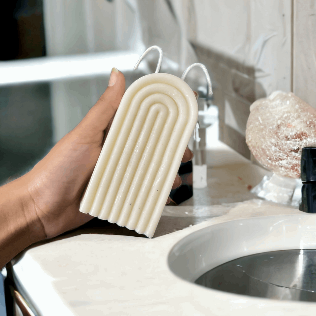 Sorcish Arch Soy Wax Decorative Candle | Sculpure Arch Candle | Unique Shape Candle | Home Decor Art Candle