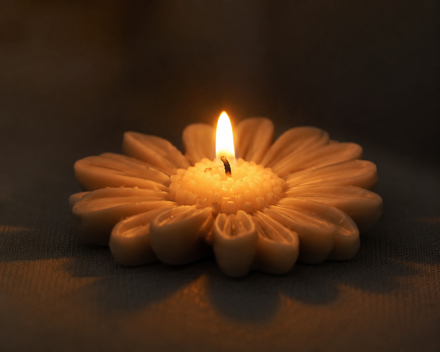 Handmade Flower Candle Greeting Card – Luxury Floral Candle Card with Match Holder | Unique Gift for Birthday, Anniversary, Wedding Return Gifts & Special Occasions