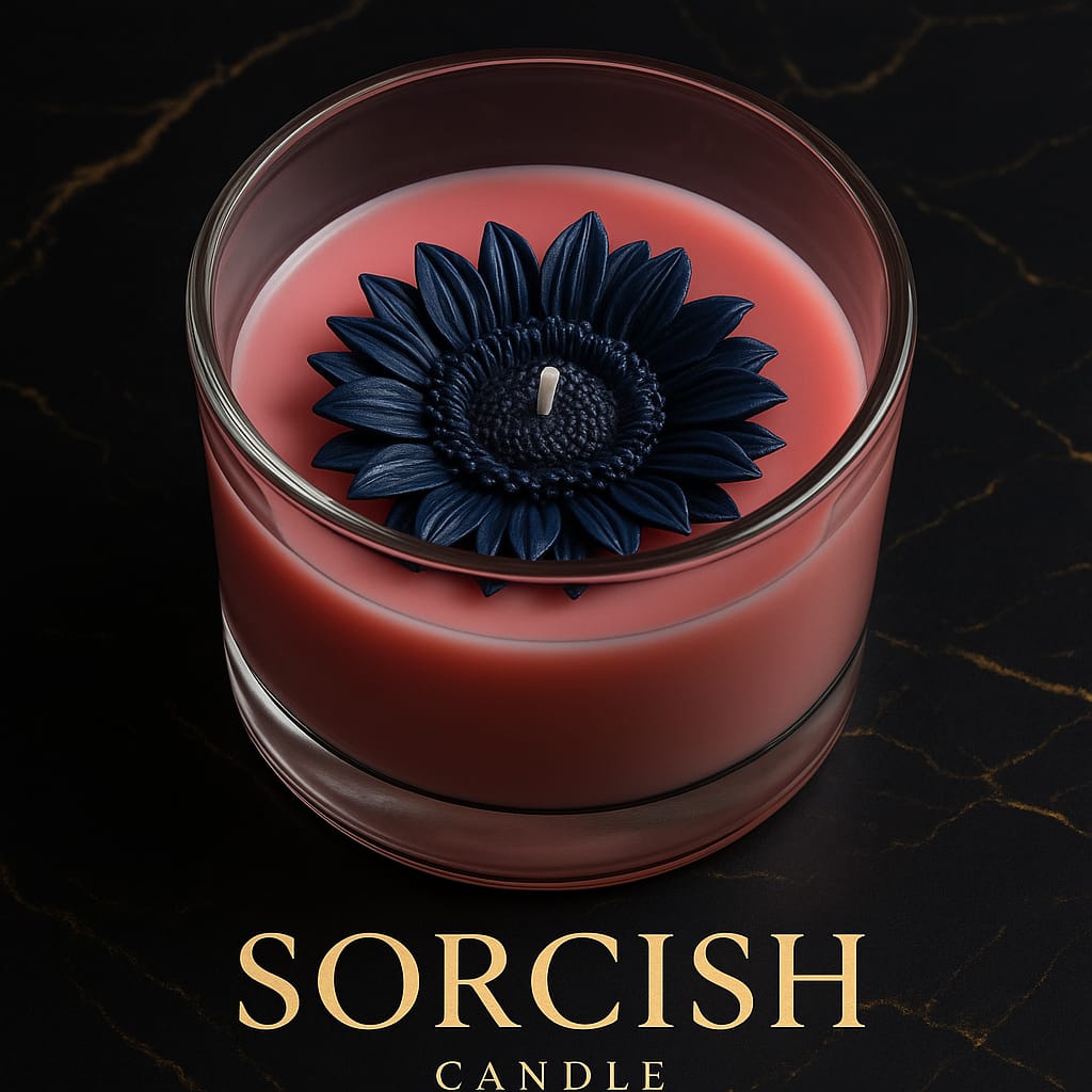 Sorcish Scented Sun Flower Jar Candle