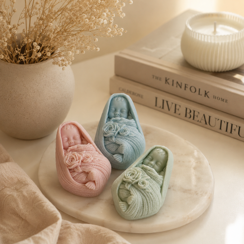 New Born Baby Candle | Smokeless Candle