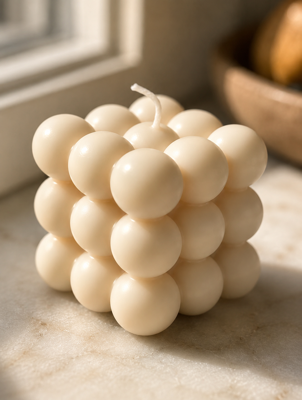 L'Bulle — Luxury Lavender Bubble Candl