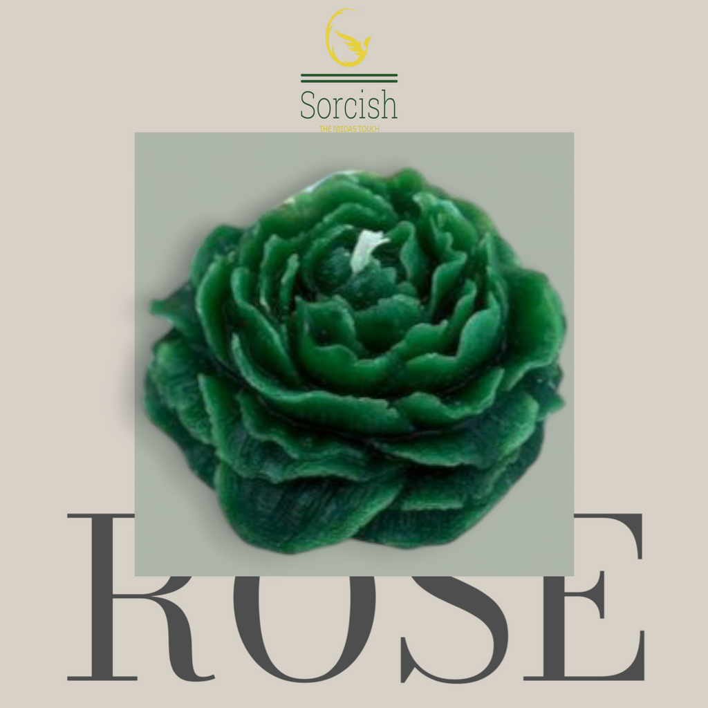 Sorcish Emerald peony scented Set of 6 (Green)