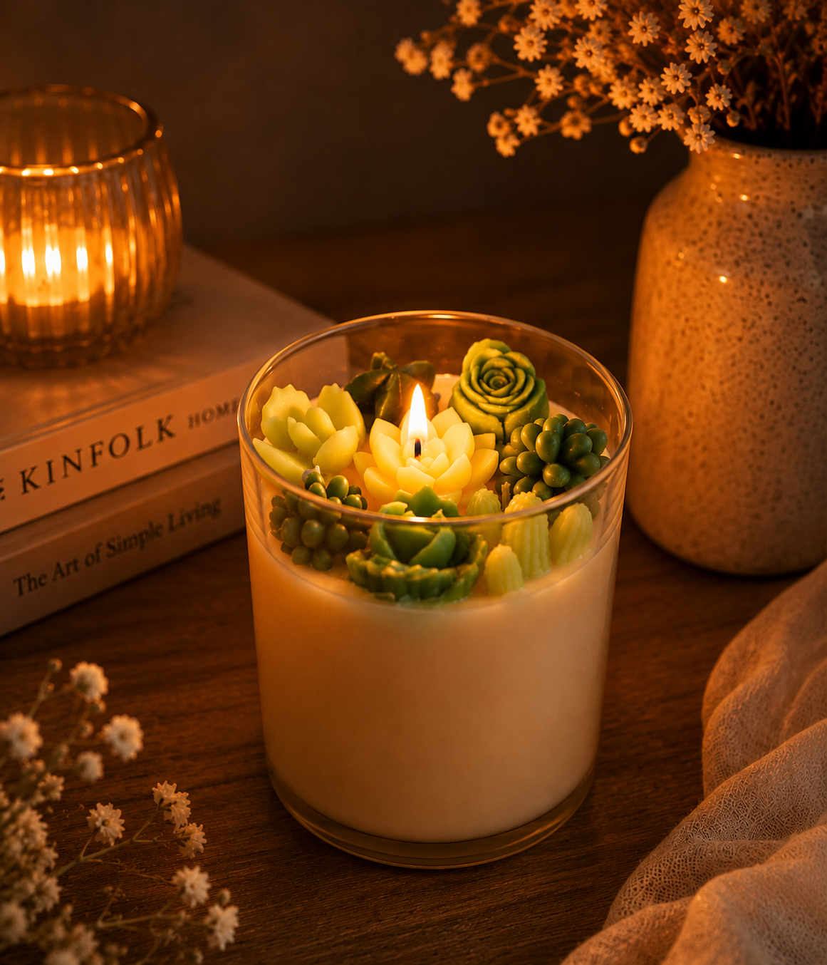 Mini Garden Scented Candle