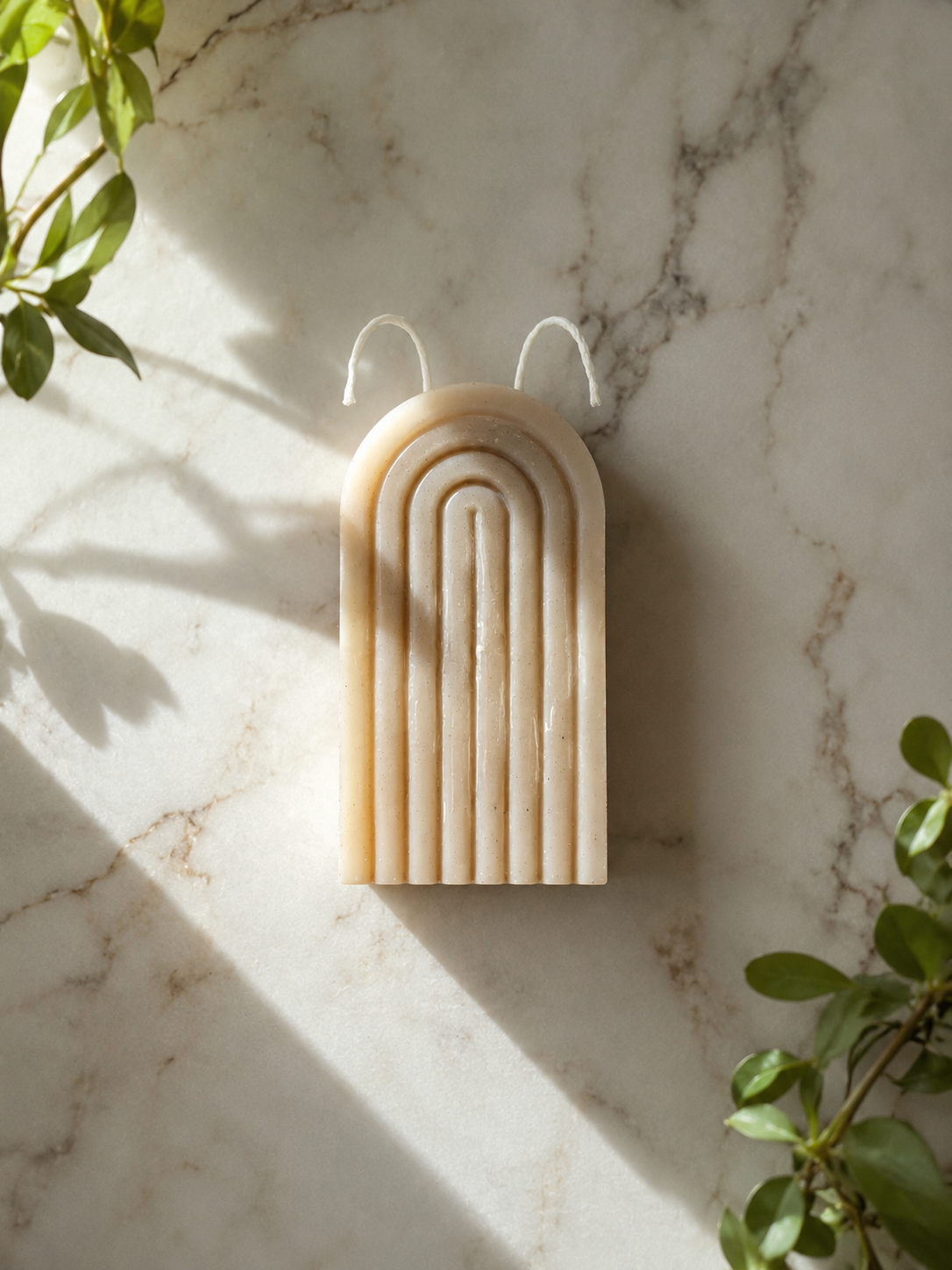 Sorcish Arch Soy Wax Decorative Candle | Sculpure Arch Candle | Unique Shape Candle | Home Decor Art Candle