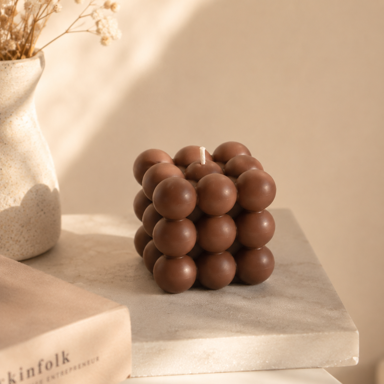L'Bulle — Luxury Lavender Bubble Candl